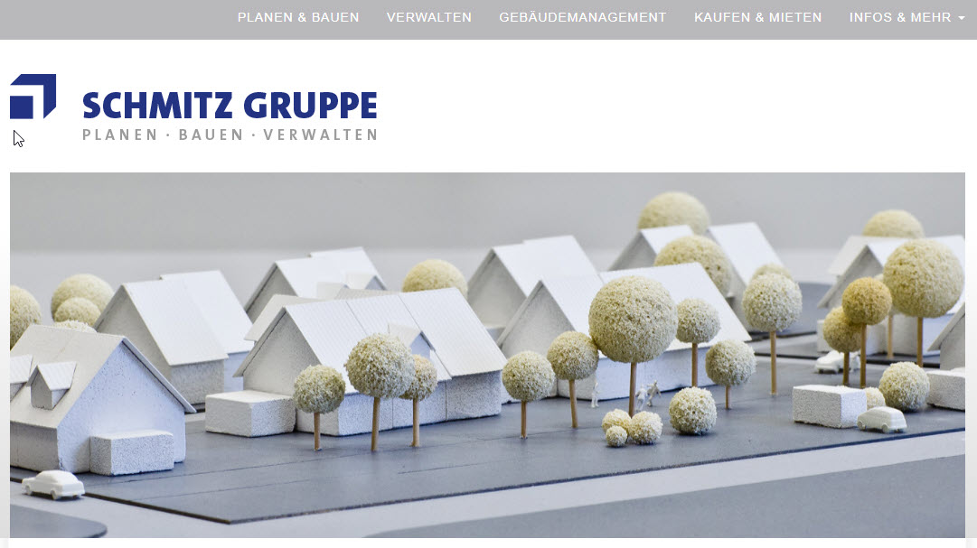 Screenshot schmitz-gruppe.com vom 2021-10-16